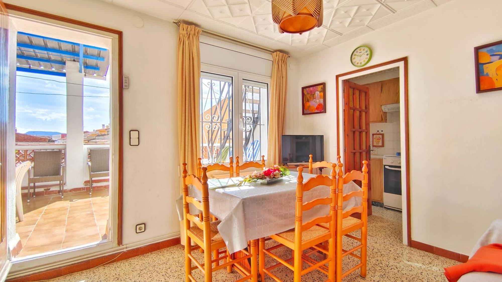 Apartamento La Terraza L' Escala Exterior foto